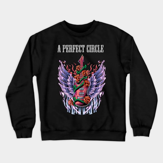 STORY CIRCLE AND PERFECT BAND Crewneck Sweatshirt by rackoto